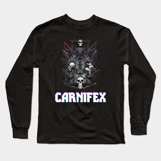 Carnifex Long Sleeve T-Shirt by Maheswara.Momocats